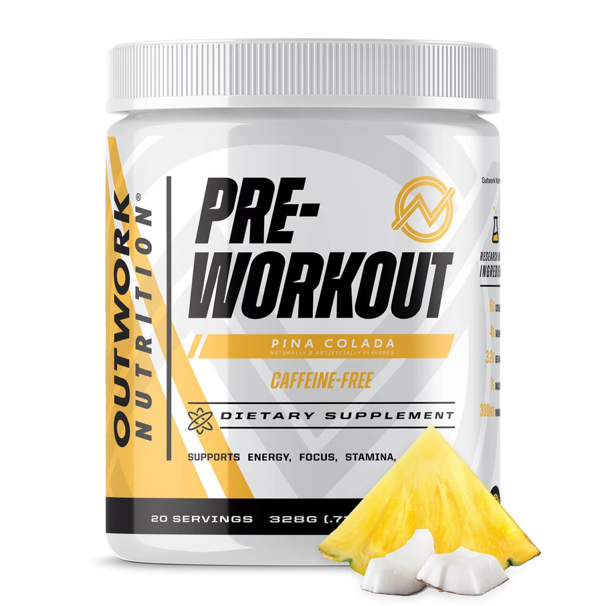 Caffeine - Free Pre - Workout - Outwork Nutrition