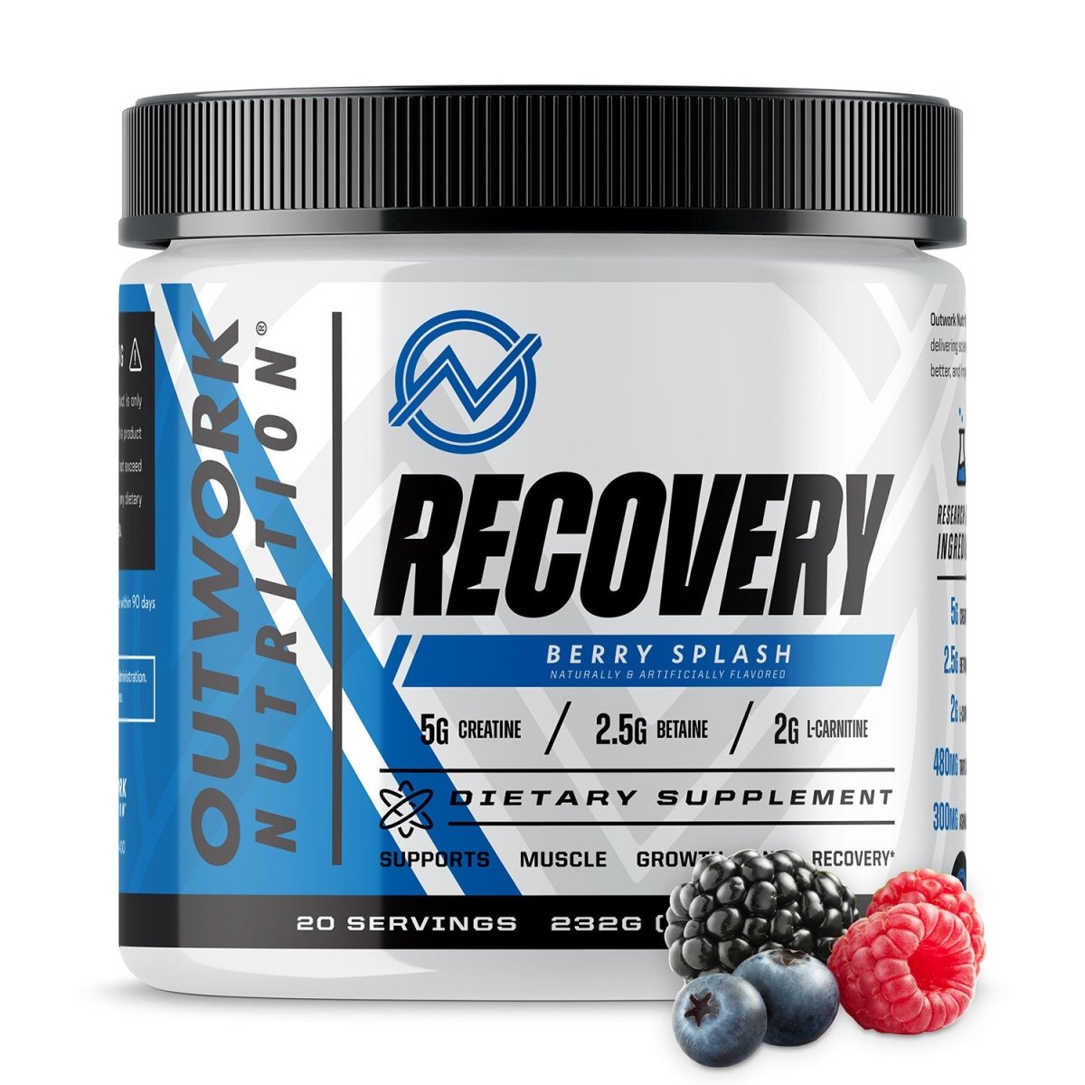 Muscle Recovery Supplement with Creatine Monohydrate & Ashwaganda Outwork Nutrition Muscle Recovery Supplement with Creatine Monohydrate & Ashwaganda Outwork Nutrition
