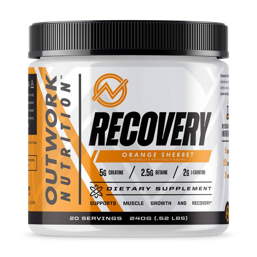 orange sherbet recovery supplement 
